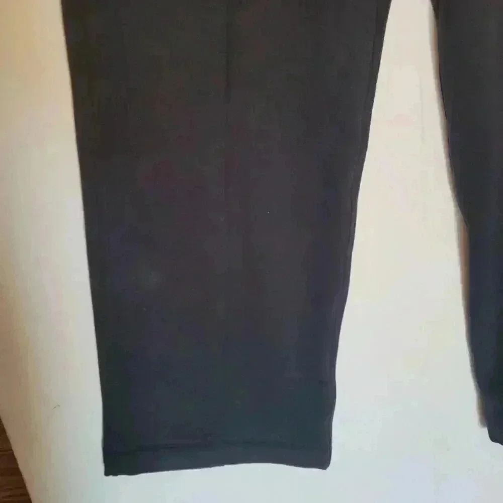 Athleta Black Retro Straight Leg Jogger Pants  Pockets Women's Size Medium - Picture 6 of 12